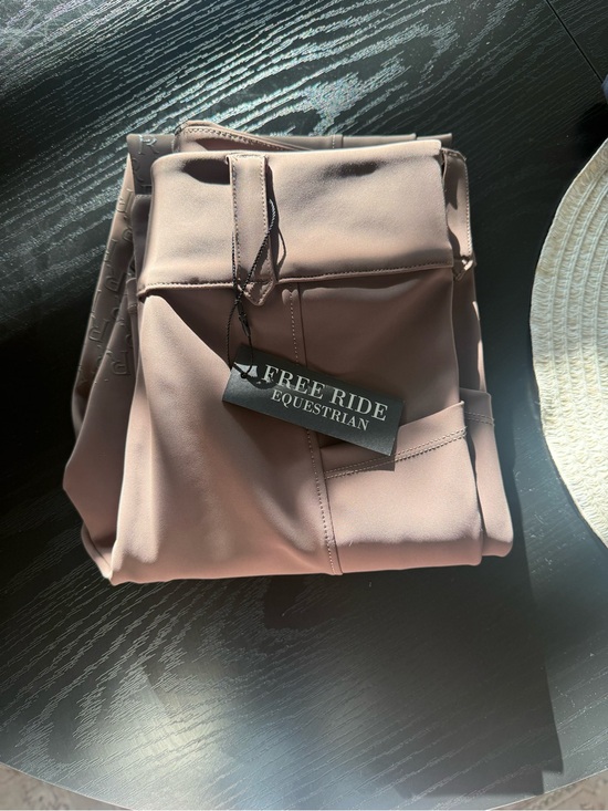 Free Ride Equestrian Pants - Free Ride Equestrian Kids Leggings in Taupe